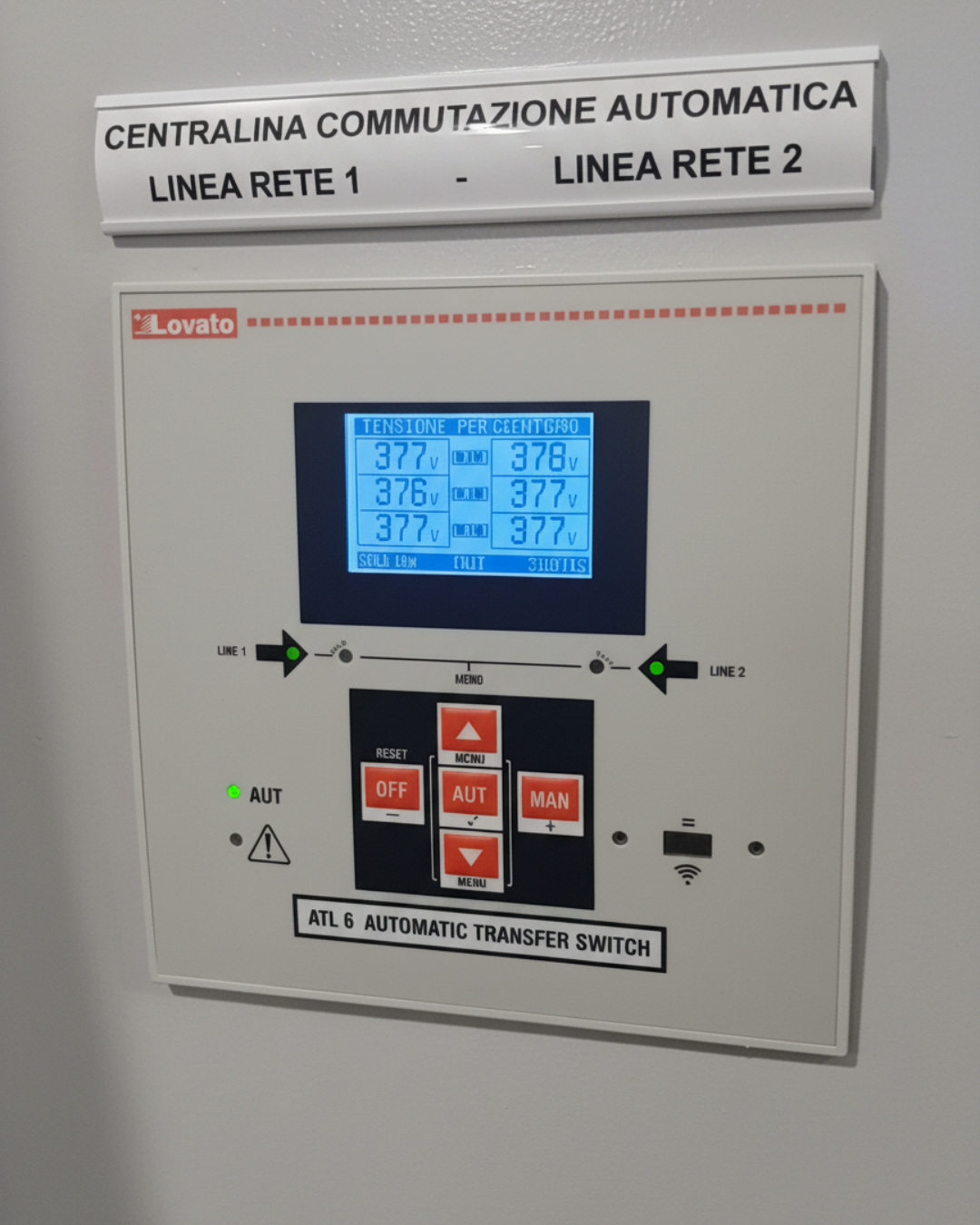 QUANDRO ELETTRICO MACCHINARI FABBRICA A POMEZIA