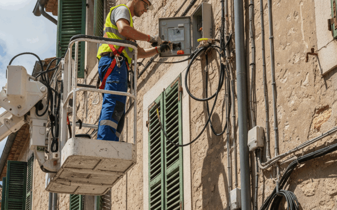 Elettricista ad Anzio – Impianti elettrici, lavori in quota e interventi su palazzine storiche